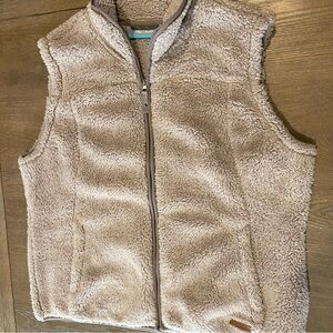 Free Country XXL cozy vest with pockets, EUC